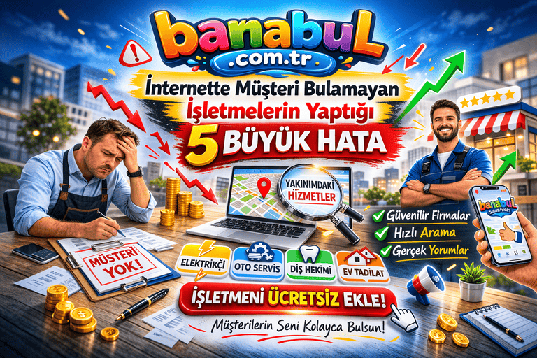 İnternette Müşteri Bulamayan İşletmelerin Yaptığı 5 Büyük Hata (2026 Rehberi)