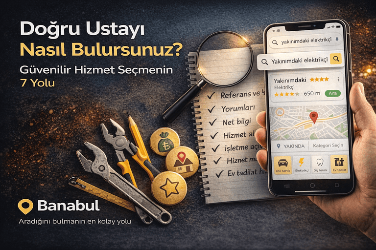 Doğru Ustayı Nasıl Bulursunuz? Güvenilir Hizmet Seçmenin 7 Yolu