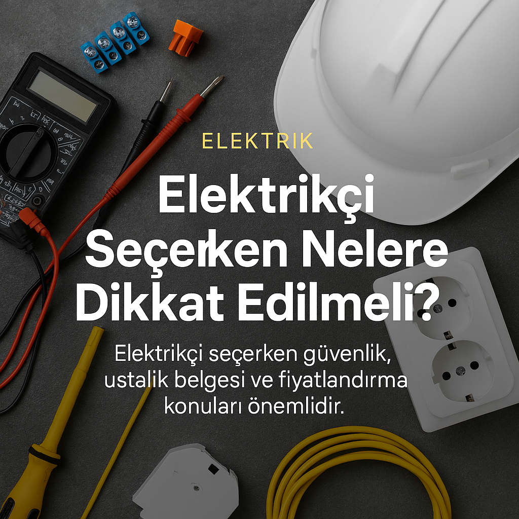 Elektrikçi Seçimi Rehberi: Güvenlik, Belge ve Fiyatlandırma